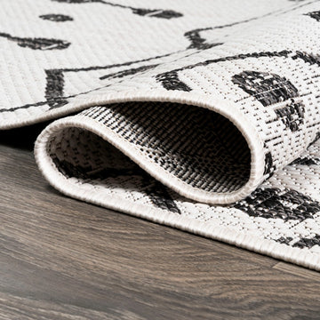Nokat Tribal Bohemian Indoor/outdoor Area Rug